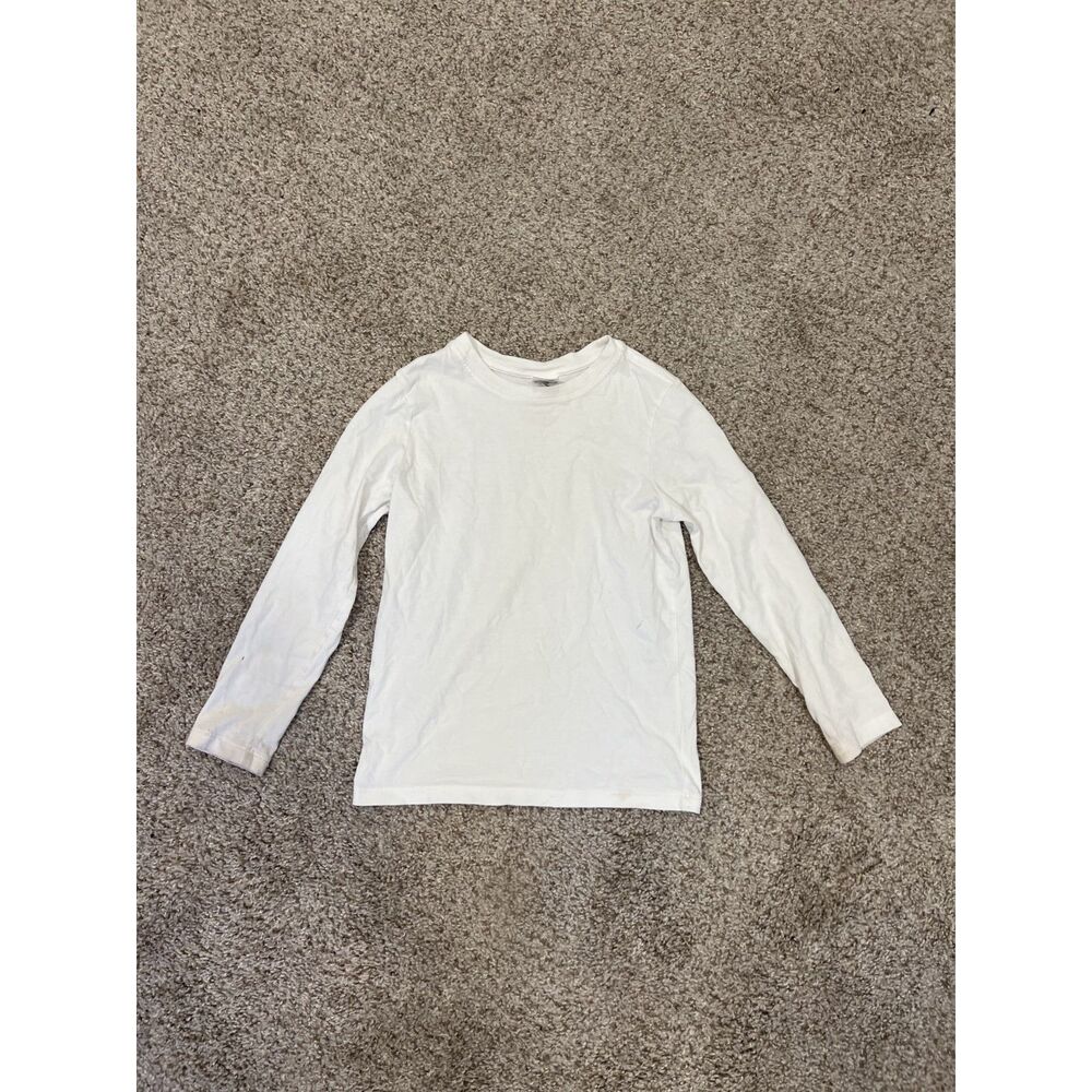 Hanna Andersson White Long Sleeve Size 8